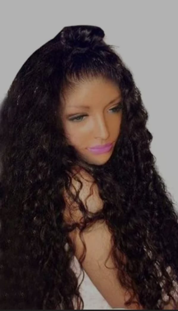 Glueless Straight Human Hair, pre-Plucked & Pre - Cut Easy to Wear,